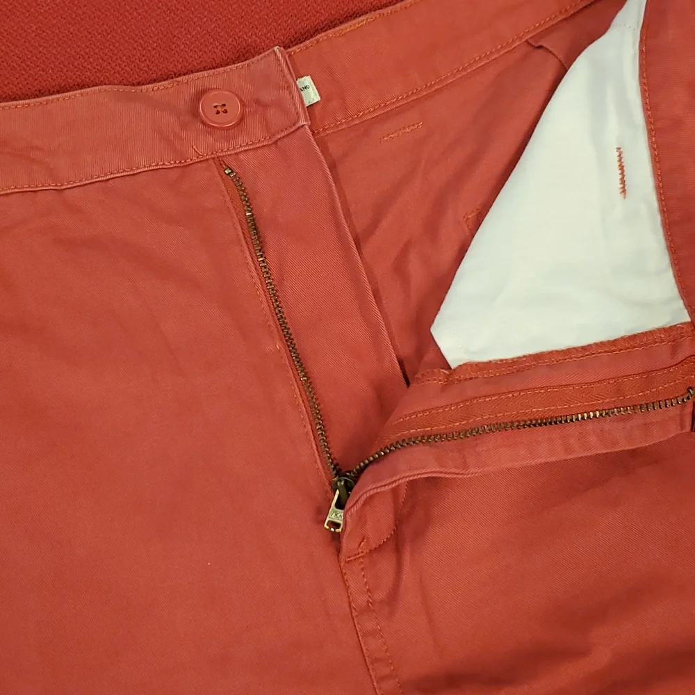 CHEROKEE High waisted red shorts•l Target size 16 HTF comfortable hiking travel